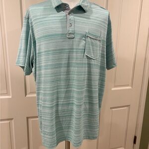 Tommy Bahama Light Blue Striped Men's Shirt